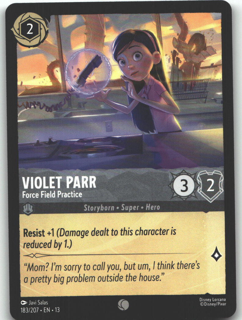 Violet Parr - Force Field Practice