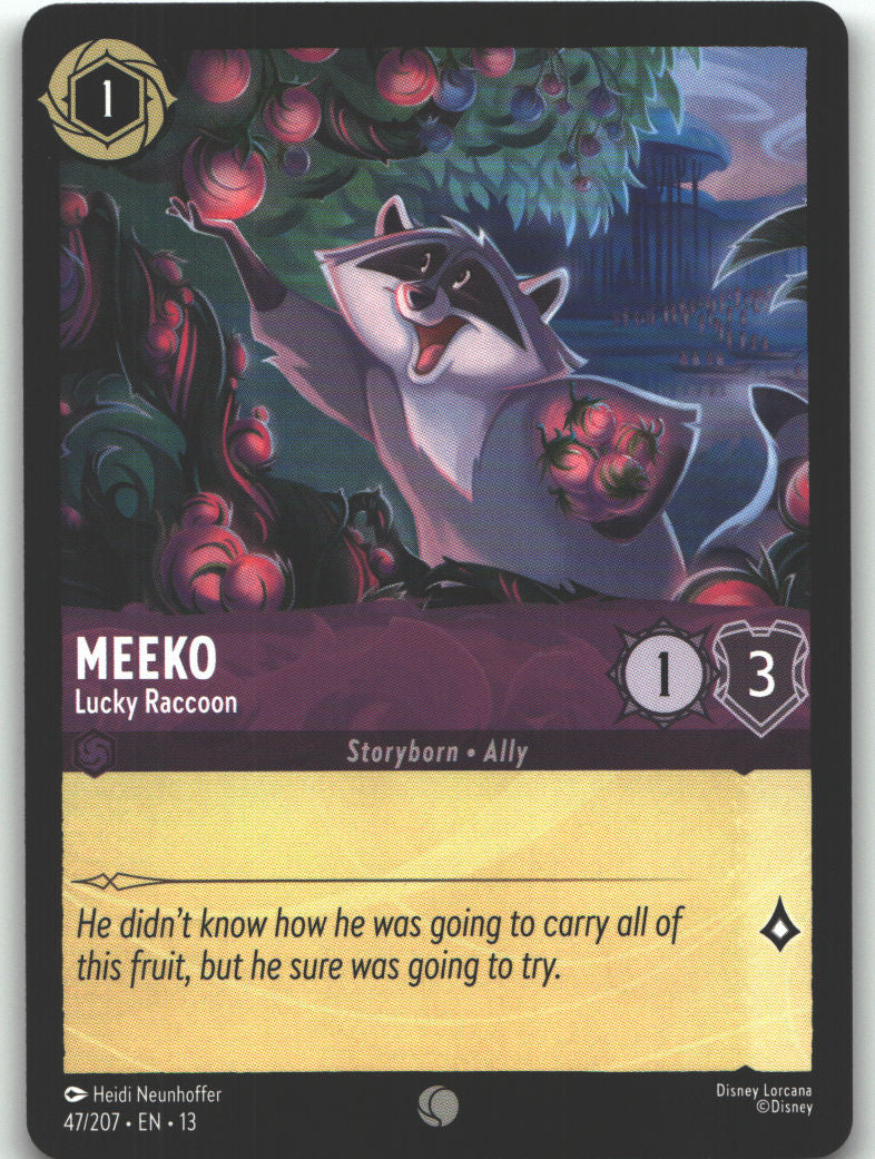 Meeko - Lucky Raccoon