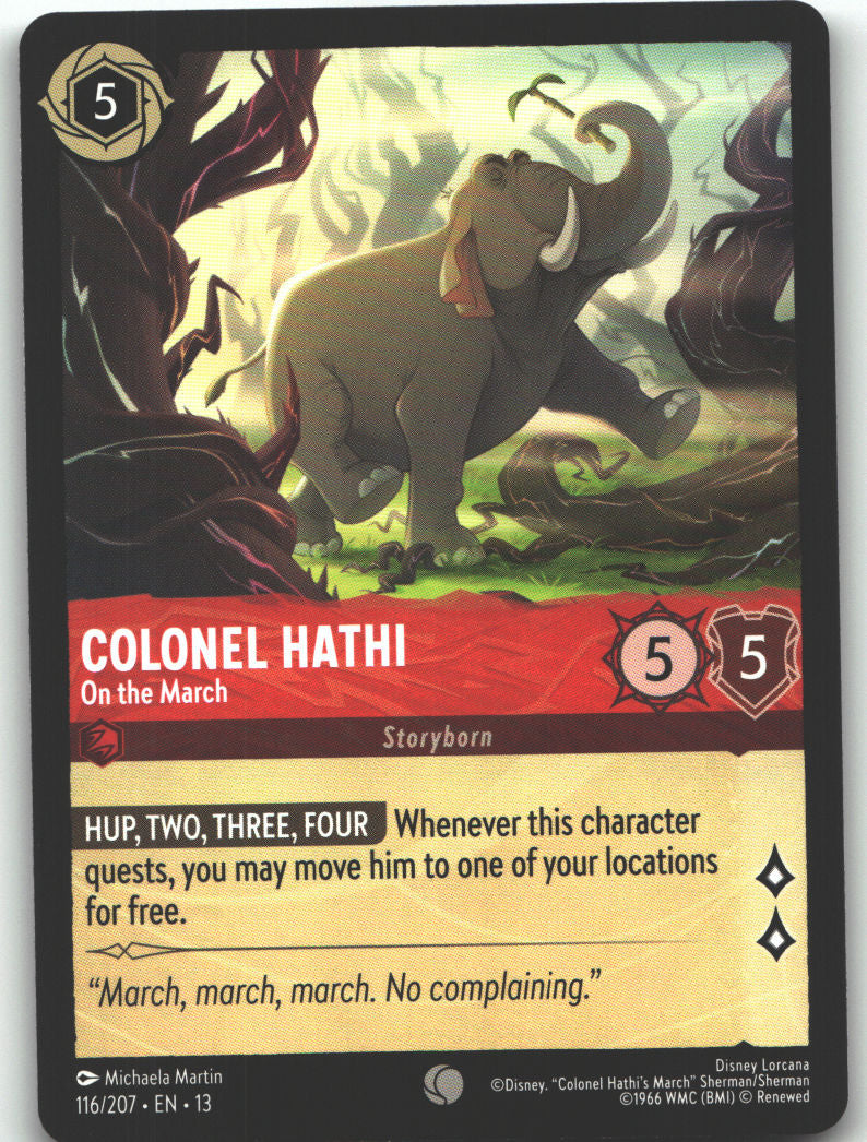 Colonel Hathi - On the March