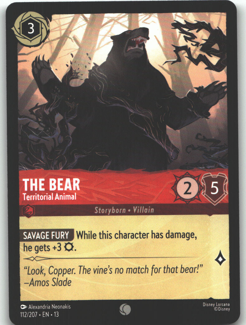 The Bear - Territorial Animal