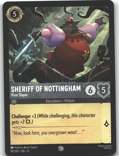 Sheriff of Nottingham - Vine Slayer