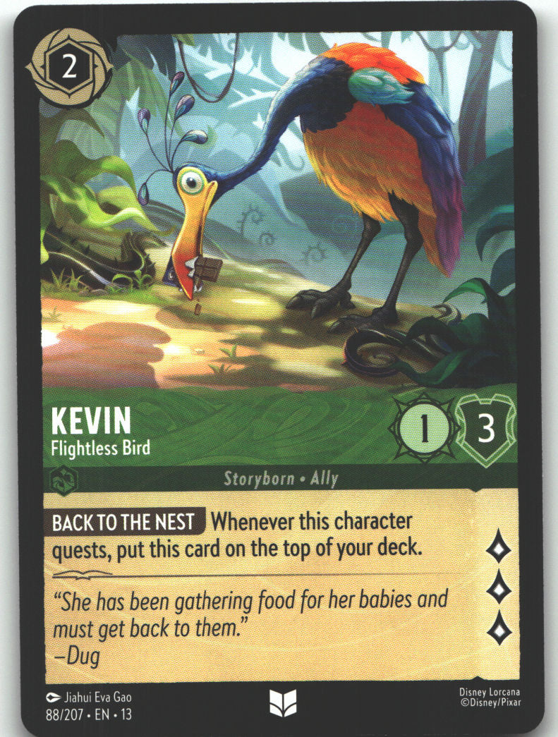 Kevin - Flightless Bird