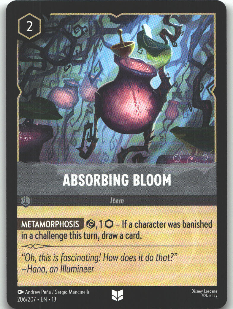 Absorbing Bloom