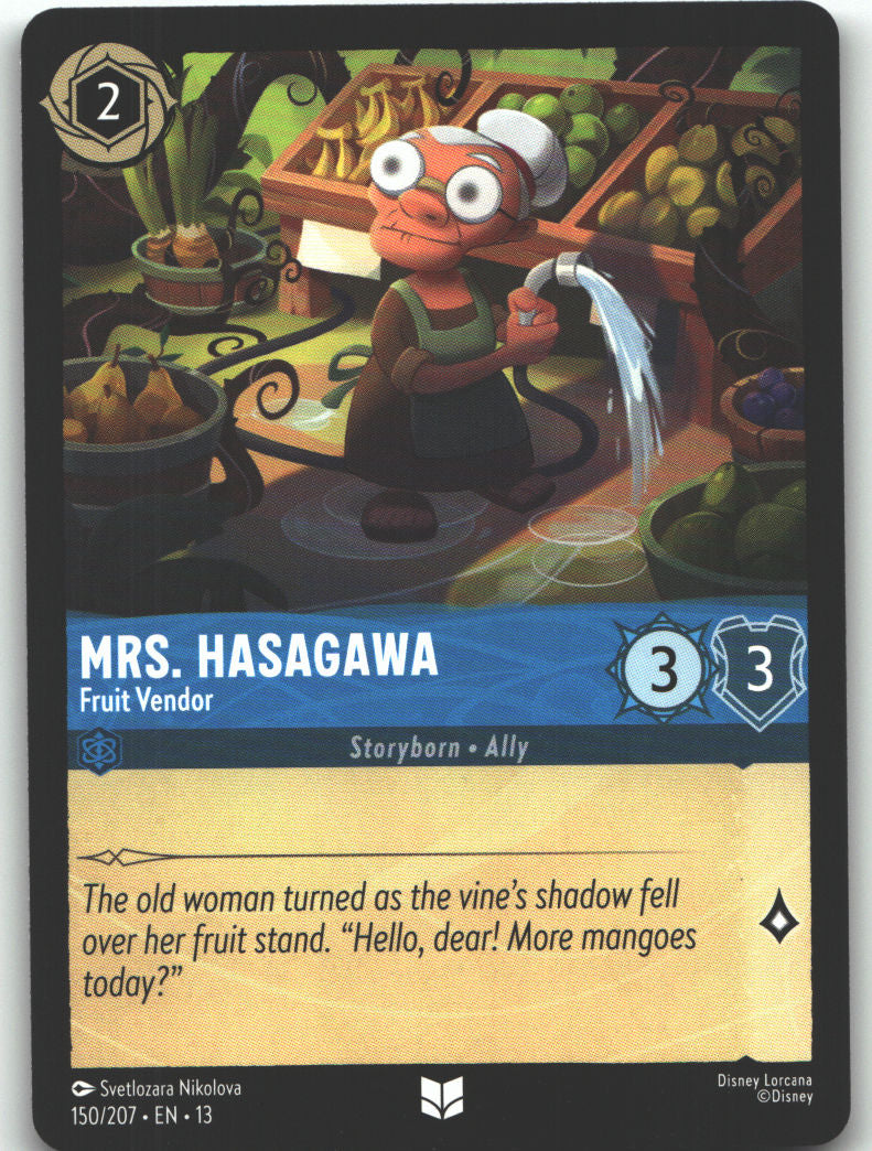 Mrs. Hasagawa - Fruit Vendor