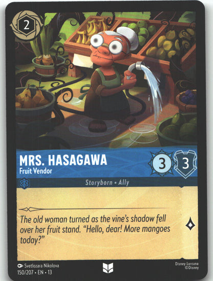 Mrs. Hasagawa - Fruit Vendor