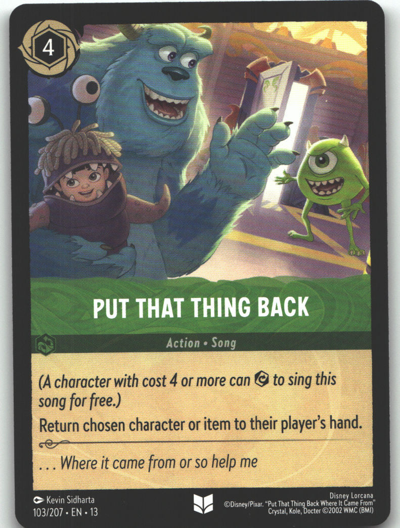 Put That Thing Back