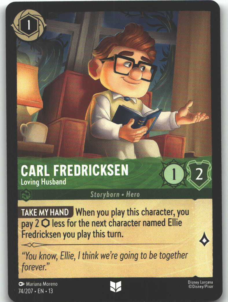 Carl Fredricksen - Loving Husband