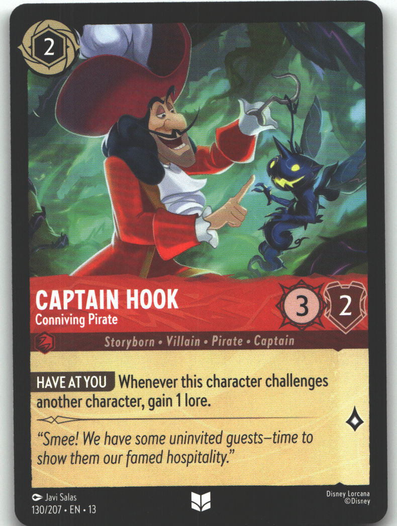 Captain Hook - Conniving Pirate