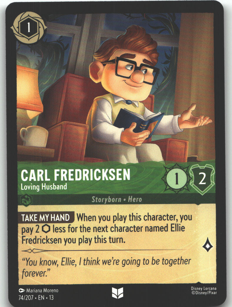 Carl Fredricksen - Loving Husband