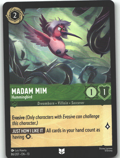 Madam Mim - Hummingbird