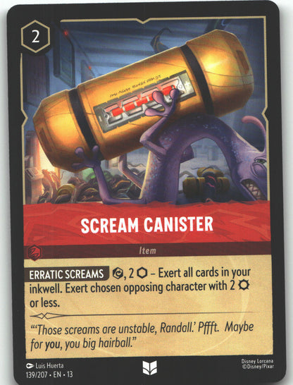 Scream Canister