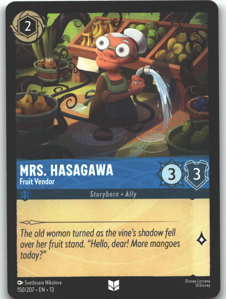 Mrs. Hasagawa - Fruit Vendor