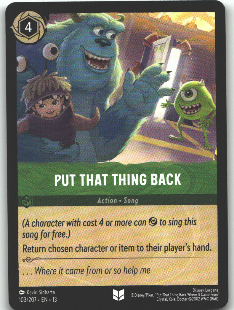 Put That Thing Back