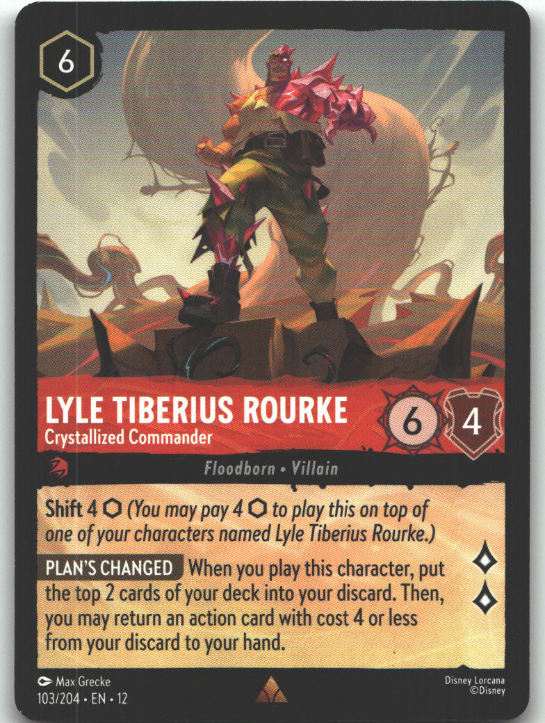 Lyle Tiberius Rourke - Crystallized Commander