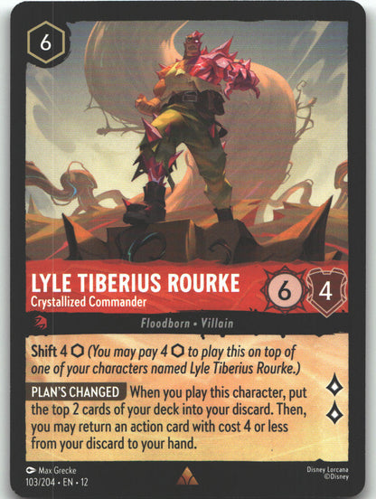 Lyle Tiberius Rourke - Crystallized Commander