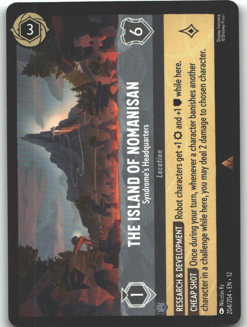 The Island of Nomanisan - Syndrome's Headquarters