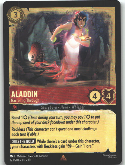 Aladdin - Barreling Through