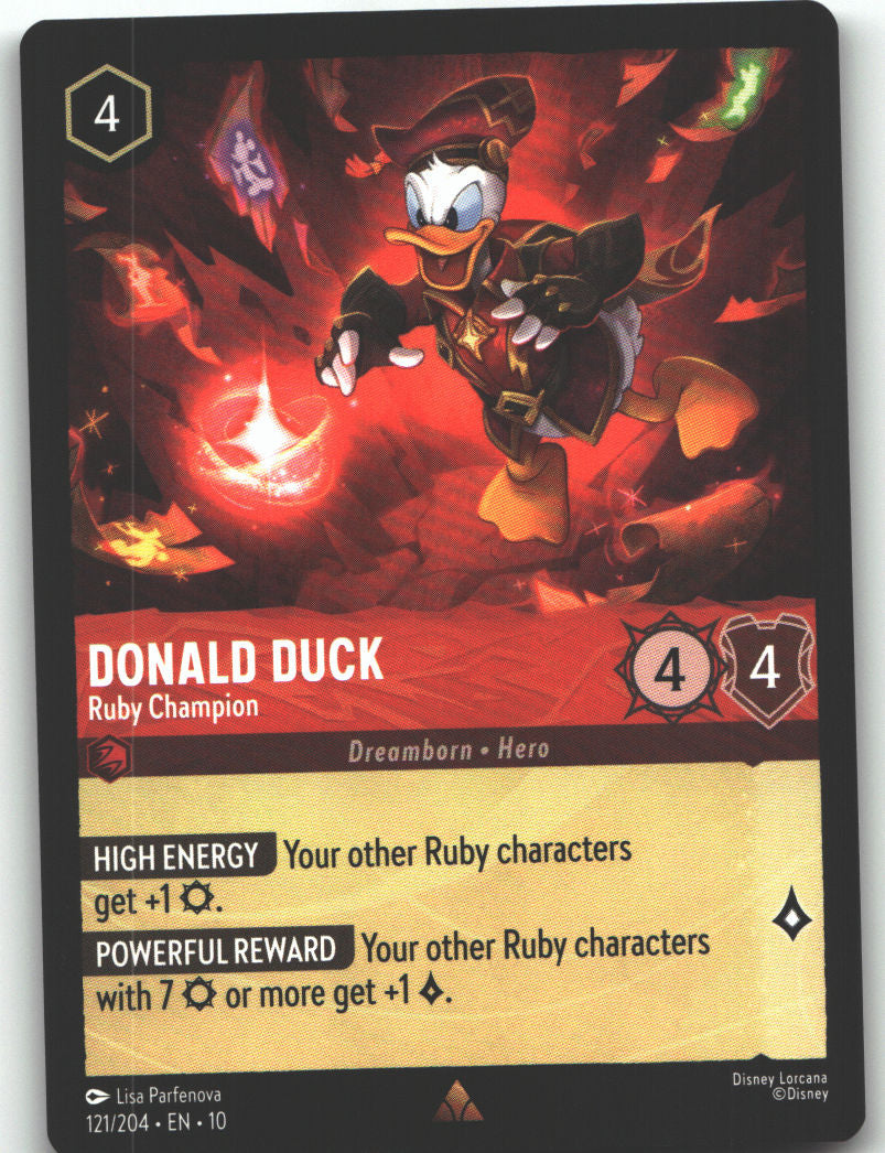 Donald Duck - Ruby Champion