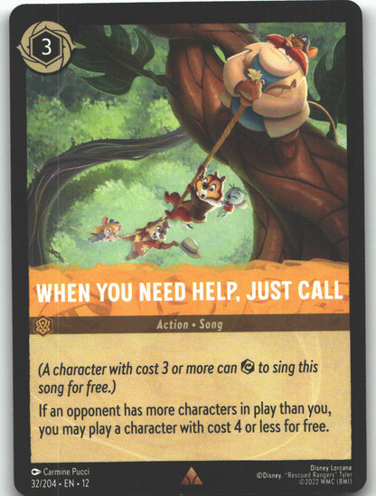 When You Need Help, Just Call
