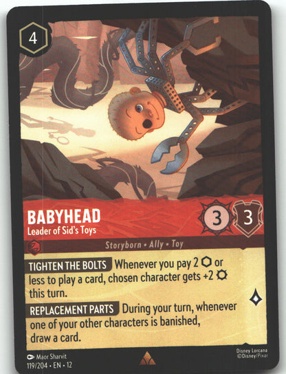 Babyhead - Leader of Sid's Toys
