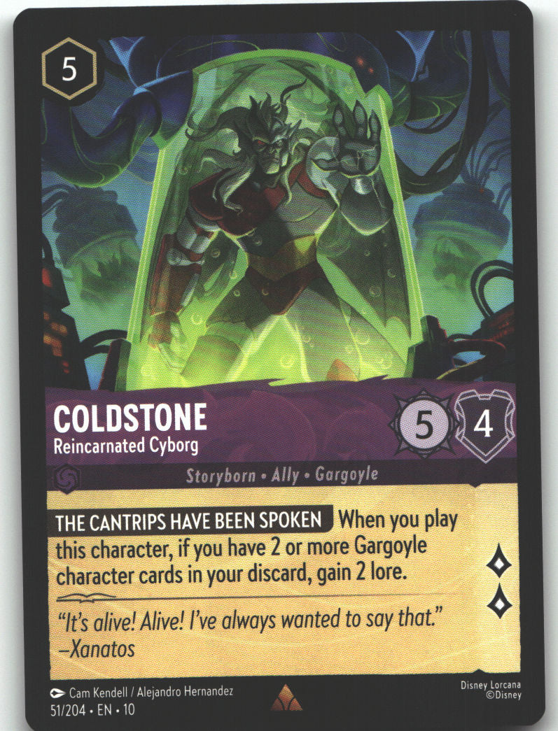 Coldstone - Reincarnated Cyborg