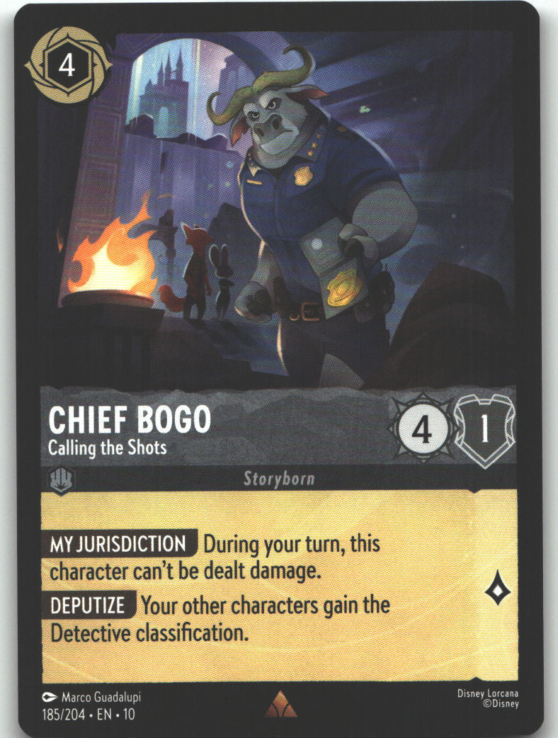 Chief Bogo - Calling the Shots