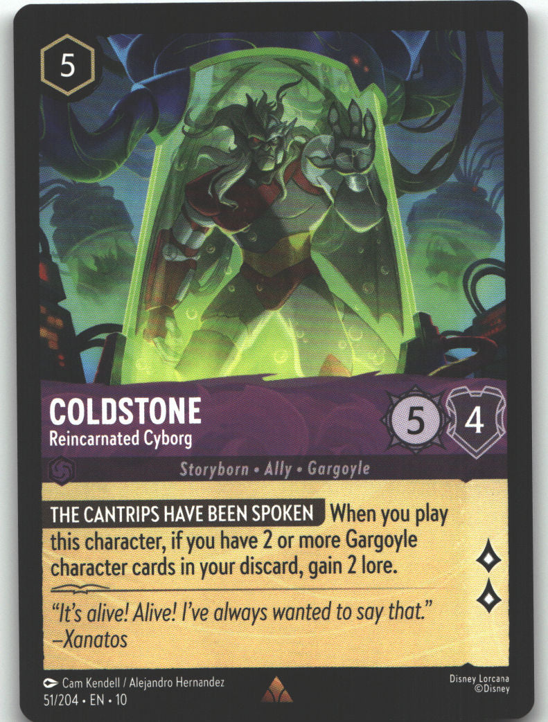 Coldstone - Reincarnated Cyborg