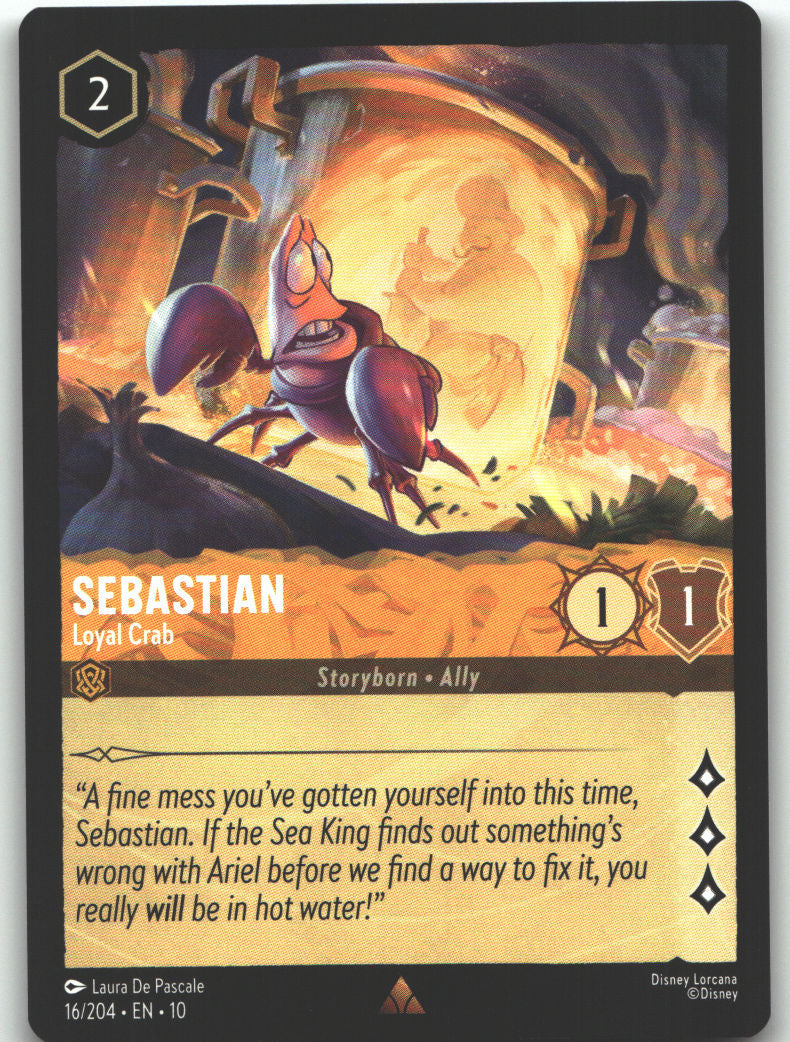 Sebastian - Loyal Crab
