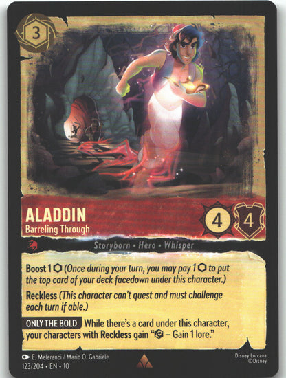 Aladdin - Barreling Through