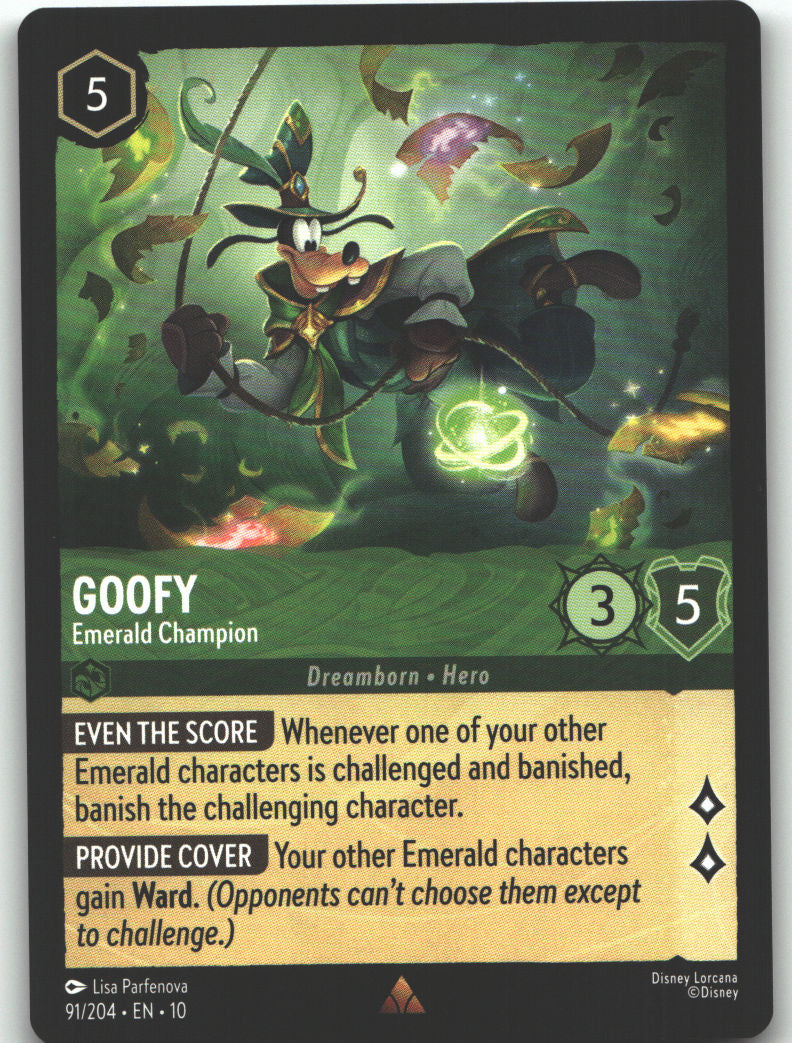 Goofy - Emerald Champion