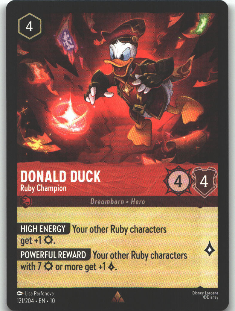 Donald Duck - Ruby Champion