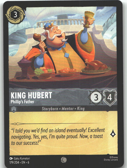 King Hubert - Phillip's Father