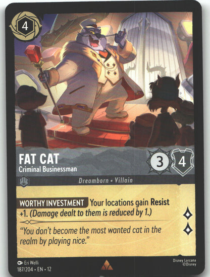Fat Cat - Criminal Businessman