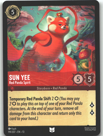 Sun Yee - Red Panda Spirit
