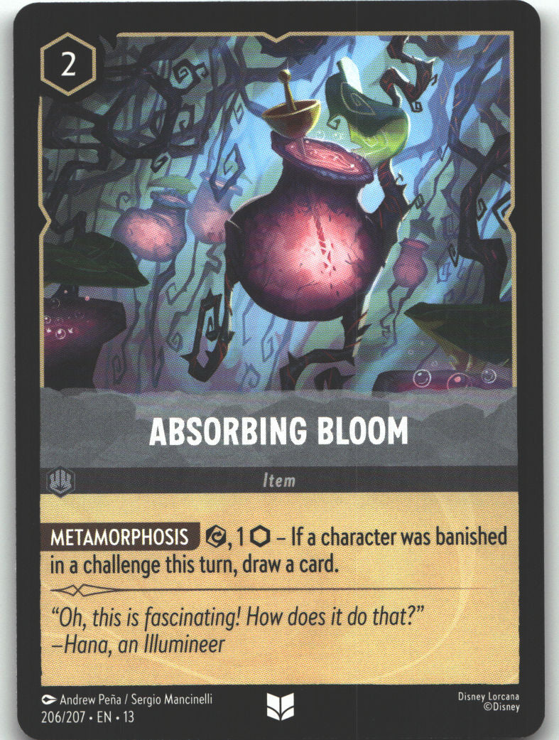 Absorbing Bloom