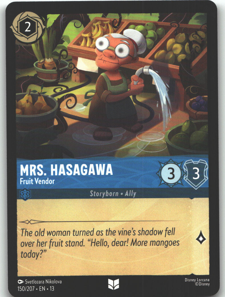 Mrs. Hasagawa - Fruit Vendor