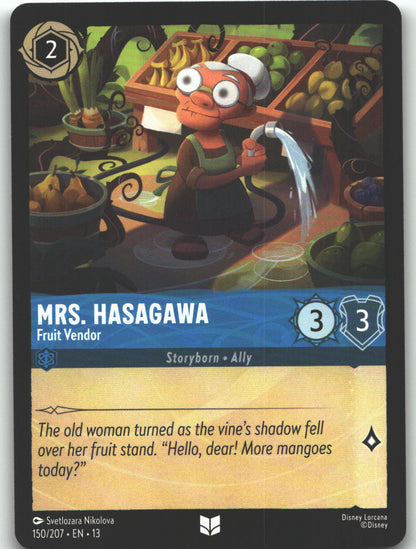 Mrs. Hasagawa - Fruit Vendor