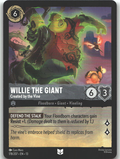 Willie the Giant - Created by the Vine