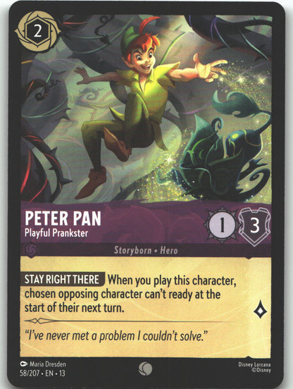 Peter Pan - Playful Prankster