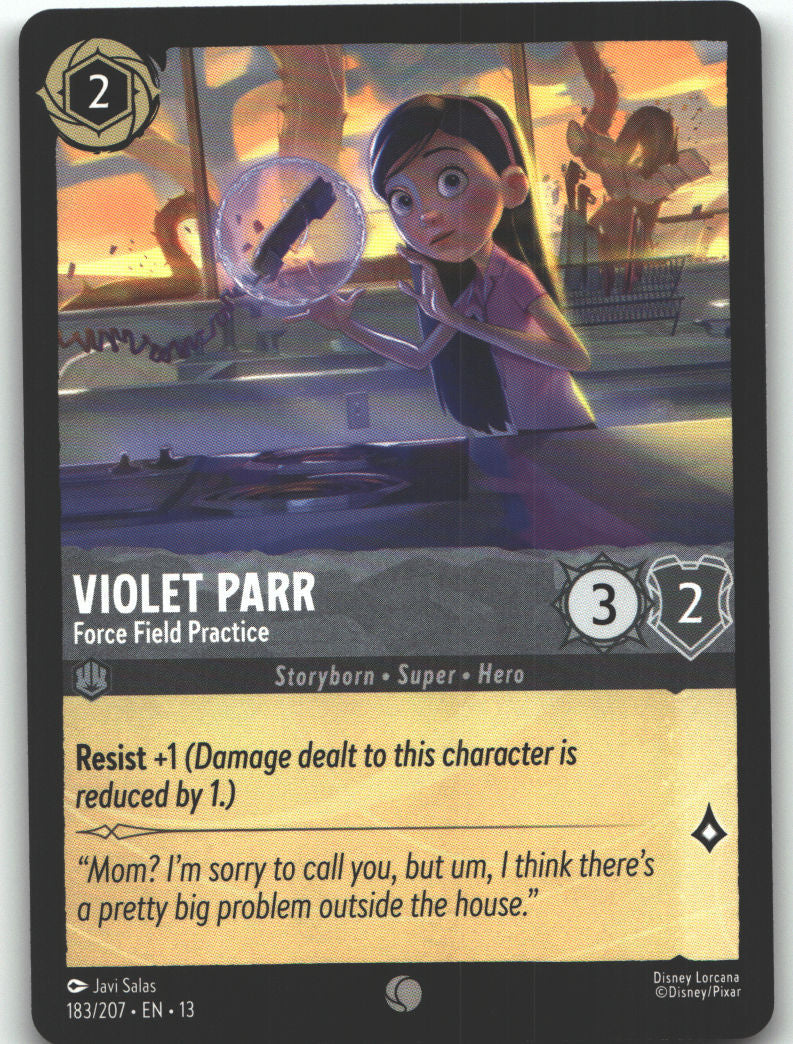 Violet Parr - Force Field Practice