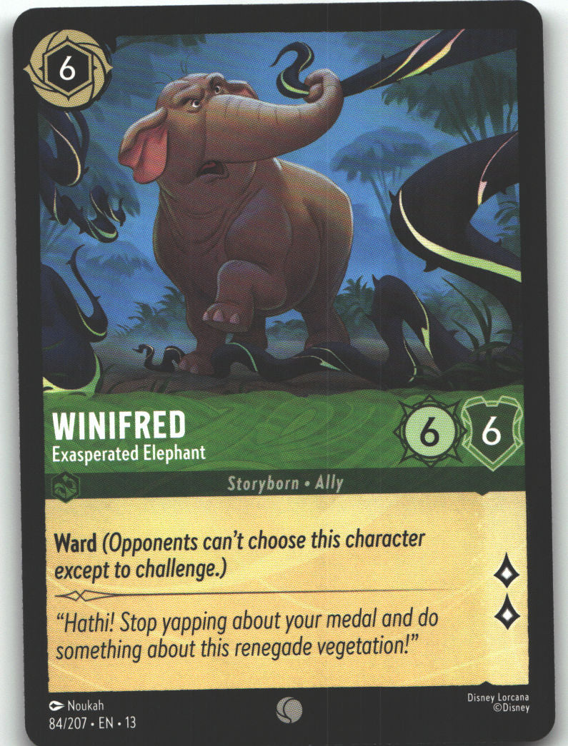 Winifred - Exasperated Elephant