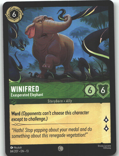 Winifred - Exasperated Elephant