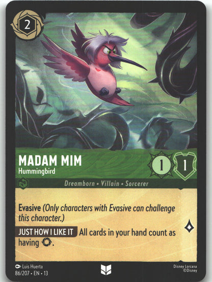 Madam Mim - Hummingbird