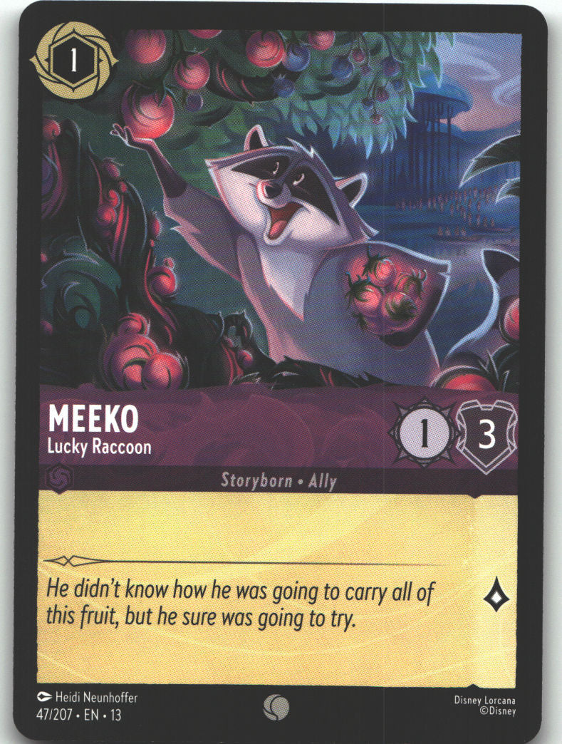 Meeko - Lucky Raccoon
