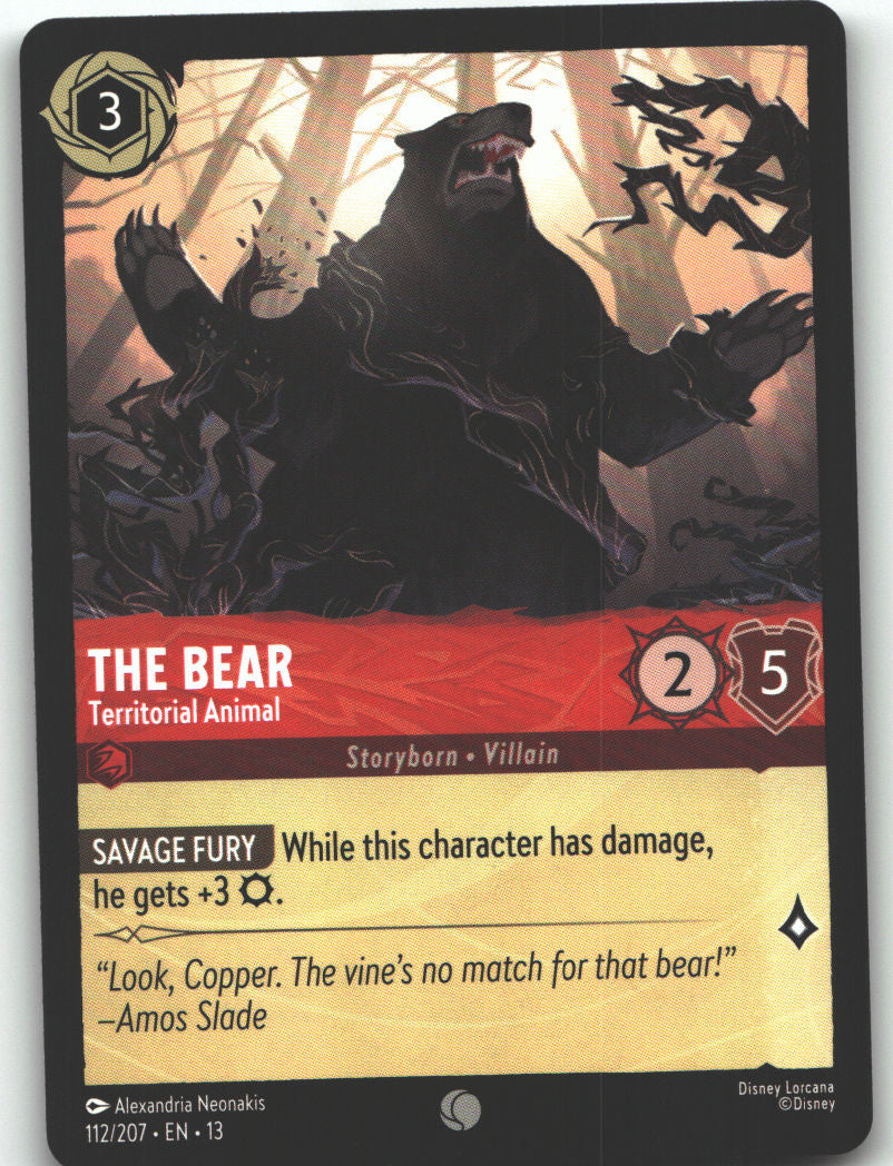 The Bear - Territorial Animal