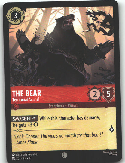 The Bear - Territorial Animal