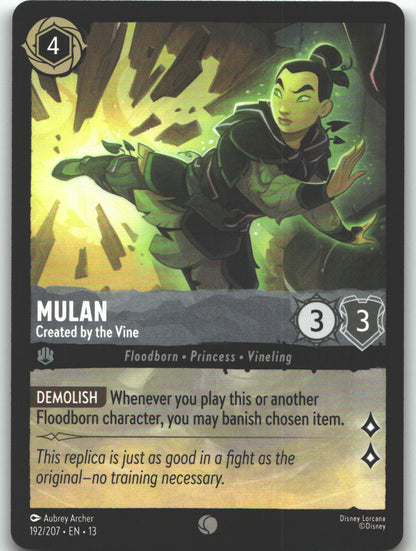 Mulan - Created by the Vine