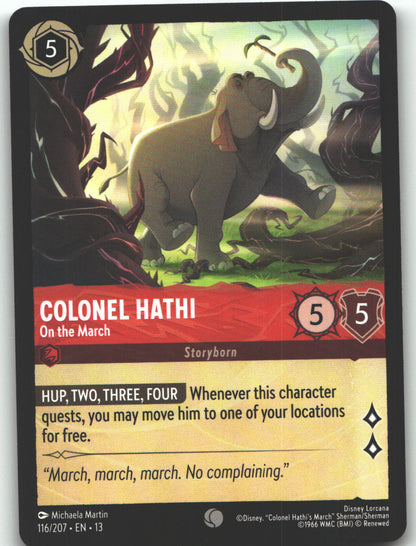 Colonel Hathi - On the March