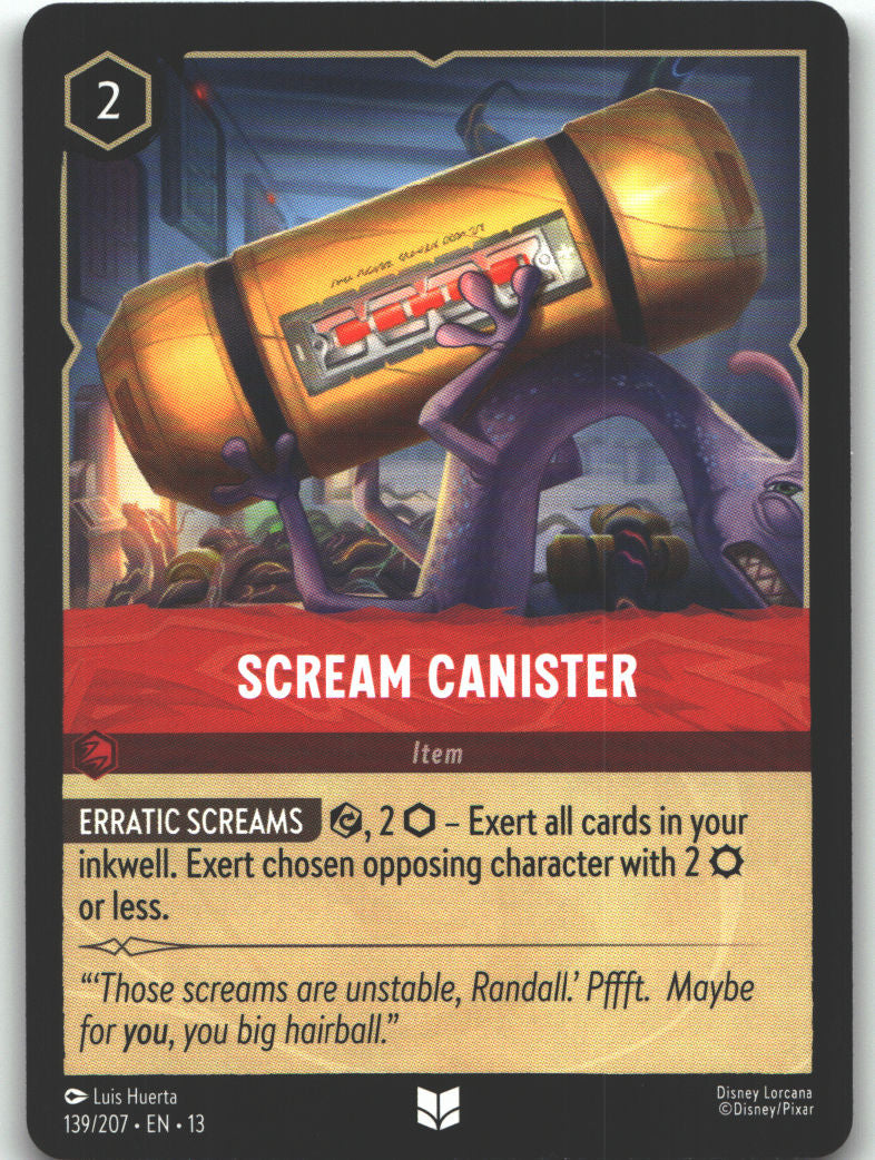 Scream Canister
