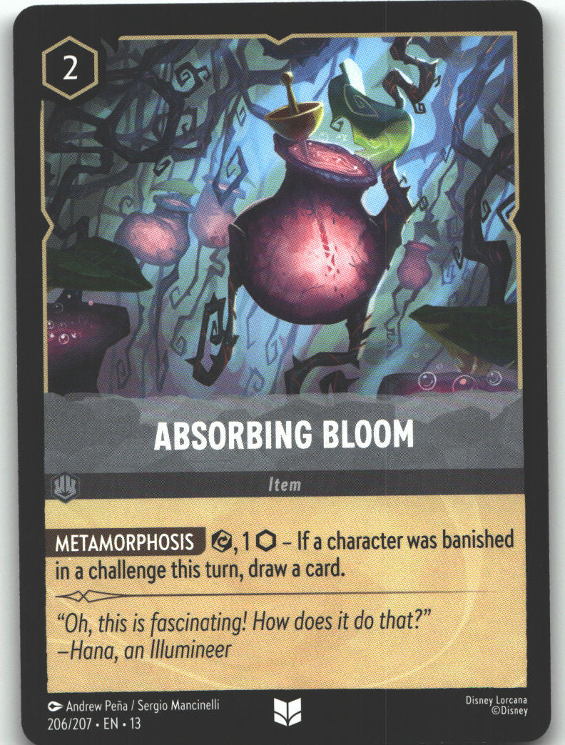 Absorbing Bloom